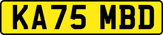 KA75MBD