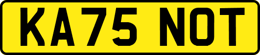 KA75NOT