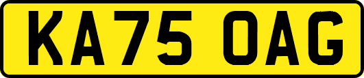KA75OAG