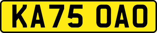 KA75OAO