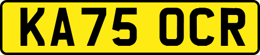 KA75OCR