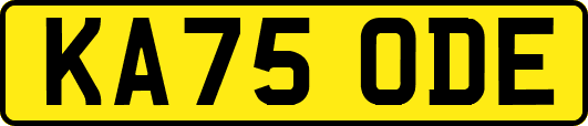 KA75ODE