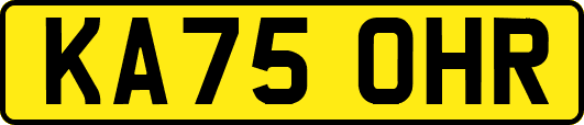 KA75OHR