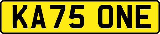 KA75ONE