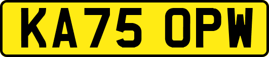 KA75OPW
