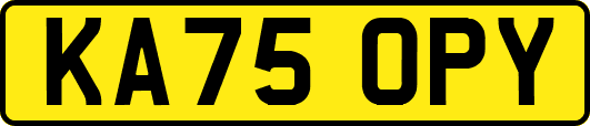KA75OPY