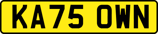 KA75OWN
