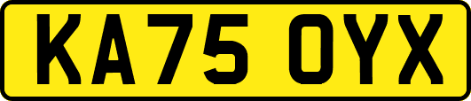 KA75OYX