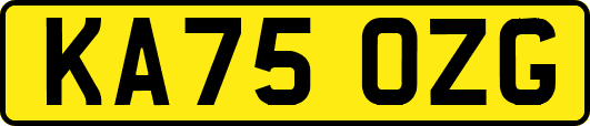 KA75OZG