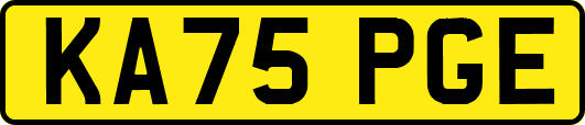 KA75PGE