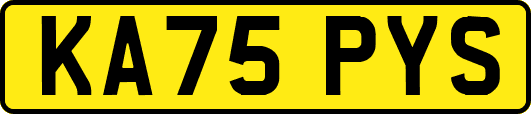 KA75PYS