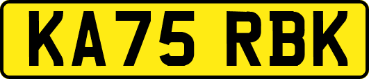 KA75RBK