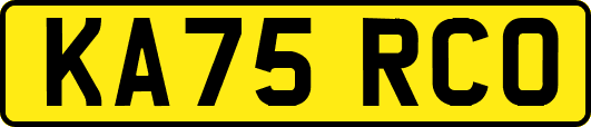 KA75RCO