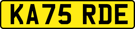 KA75RDE
