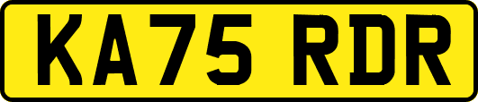 KA75RDR