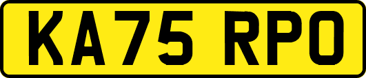KA75RPO