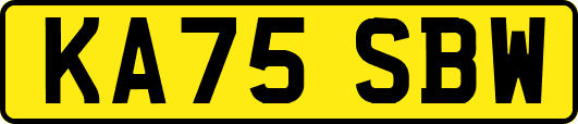 KA75SBW