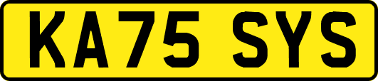 KA75SYS