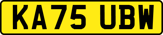 KA75UBW