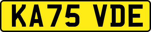 KA75VDE