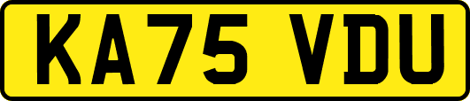 KA75VDU