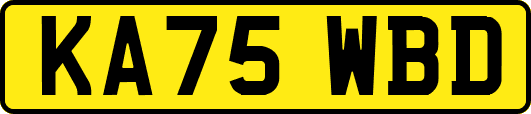 KA75WBD
