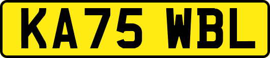 KA75WBL