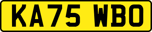 KA75WBO
