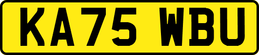 KA75WBU