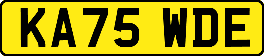 KA75WDE