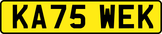 KA75WEK