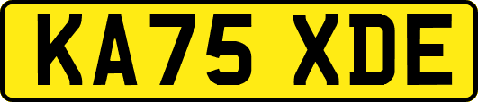 KA75XDE