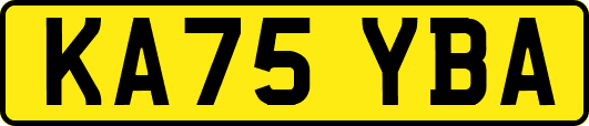 KA75YBA