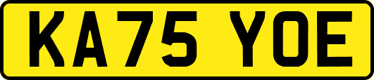 KA75YOE