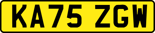 KA75ZGW