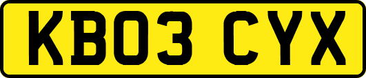 KB03CYX