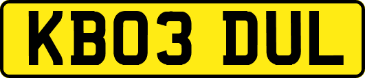 KB03DUL