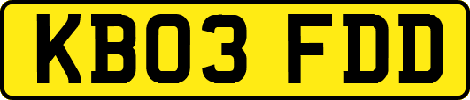 KB03FDD