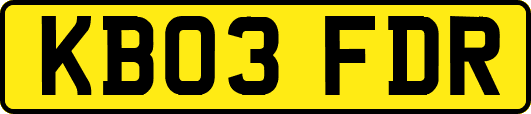 KB03FDR