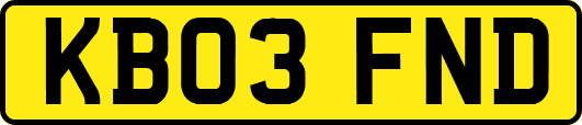 KB03FND