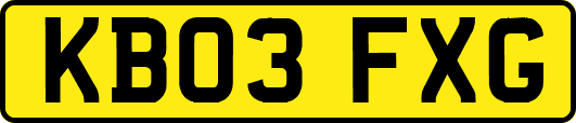 KB03FXG