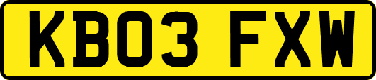 KB03FXW