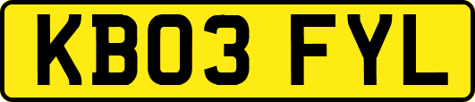 KB03FYL