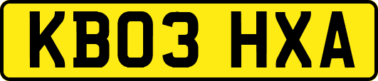 KB03HXA