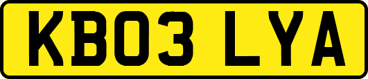 KB03LYA