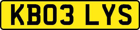 KB03LYS