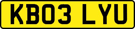 KB03LYU
