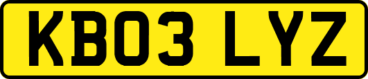 KB03LYZ