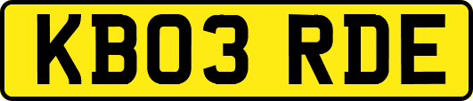 KB03RDE