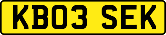 KB03SEK